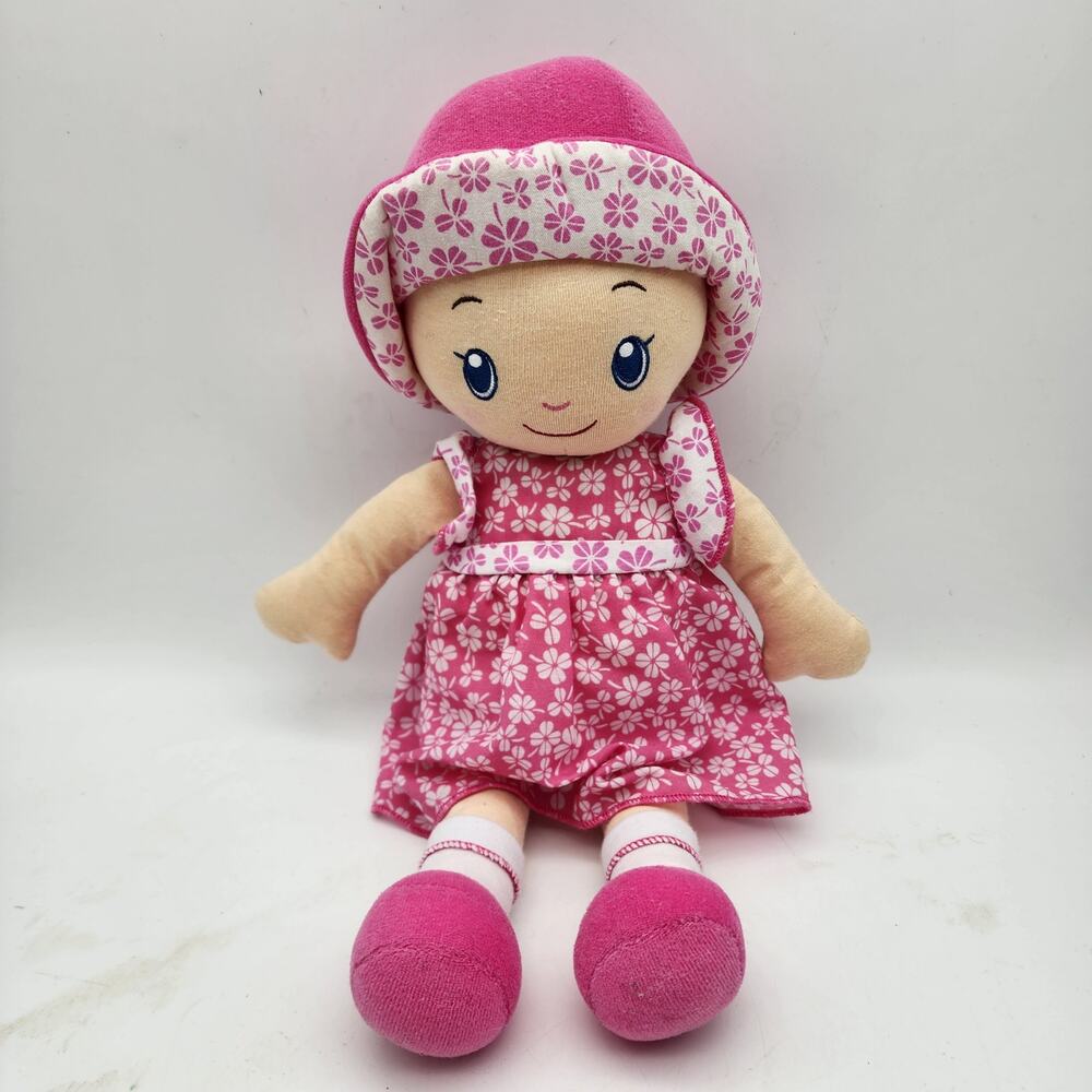 Madame Alexander First Baby Cloth Doll Plush 14" 69100 Pink Floral Dress 2014